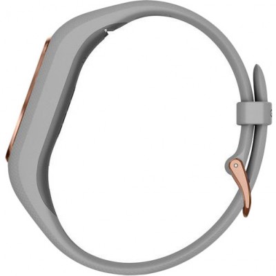 Garmin Vivosmart 4 Gray with Rose Gold Hardware Small/Medium (010-01995-22))