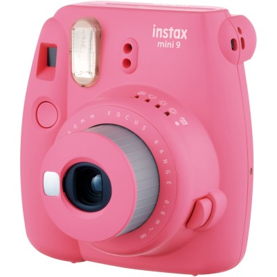 Fujifilm Instax Mini 9 Pink + ЧОХОЛ + ФОТОПАПЕР (10шт)