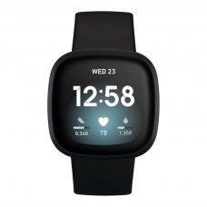 Fitbit Versa 3 Black Smartwatch + GPS