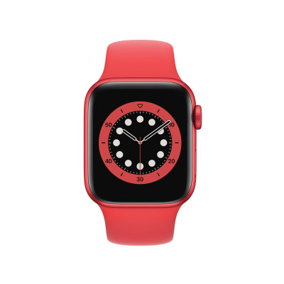 Apple Watch Series 6 GPS + Cellular 40mm (PRODUCT)RED Aluminum Case w. (PRODUCT)RED Sport B. (M02T3)