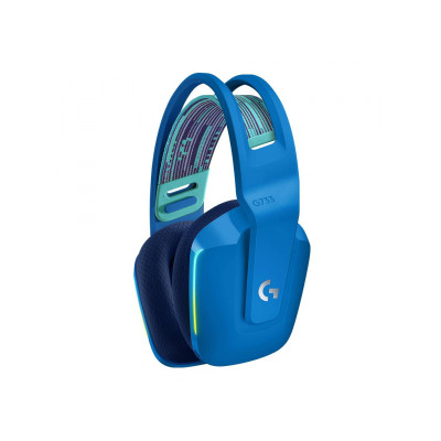 Logitech Lightspeed Wireless RGB Gaming Headset G733 Blue (981-000943)