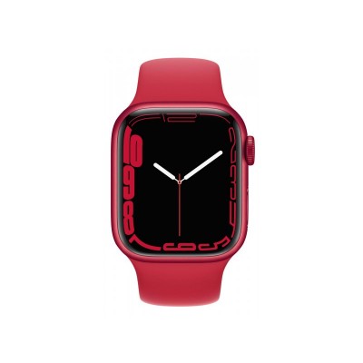 Apple Watch 7 45/(PRODUCT)RED Aluminum/RED Sport LTE (MKJU3WB/A)