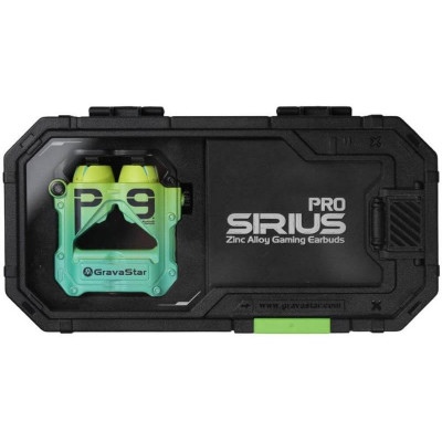 Gravastar Sirius Pro Earbuds Neon Green (GRAVASTAR P9_GRN)