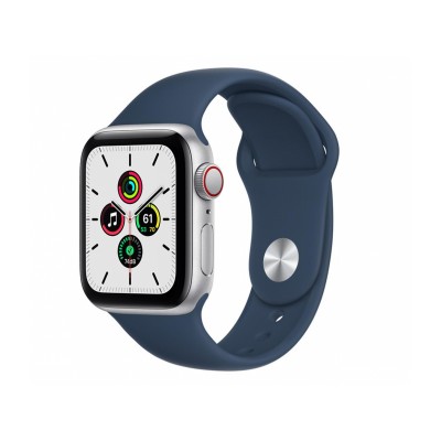 Apple Watch SE 40/Silver Aluminium/Abyss Blue Sport LTE (MKQV3WB/A)