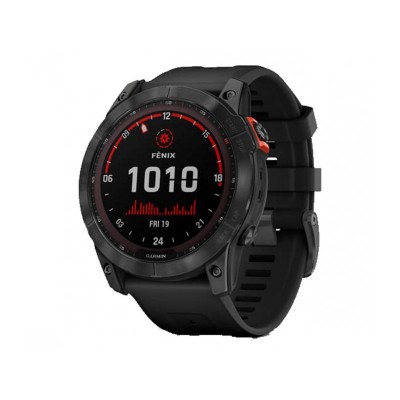 Garmin Fenix 7X Solar Slate Gray with Black Band (010-02541-00/01)