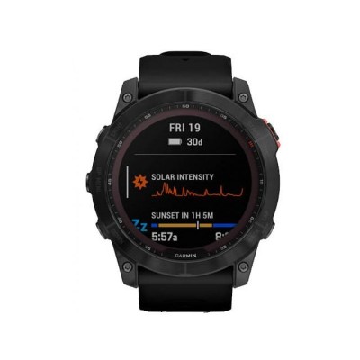 Garmin Fenix 7X Solar Slate Gray with Black Band (010-02541-00/01)