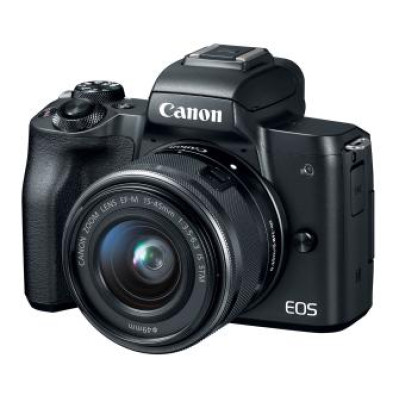 Canon EOS M50 kit (15-45мм + 55-200мм) IS STM Black