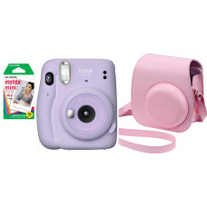 Fujifilm Instax Mini 11 Lilac Purple + ЧЕХОЛ + ФОТОБУМАГА (10шт)