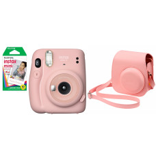 Fujifilm Instax Mini 11 Pink + ЧЕХОЛ + ФОТОБУМАГА (10шт)