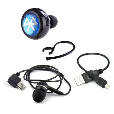 Беспроводные наушники No Brand AirBeats Bluetooth Stereo Headset Black (SUN0020)