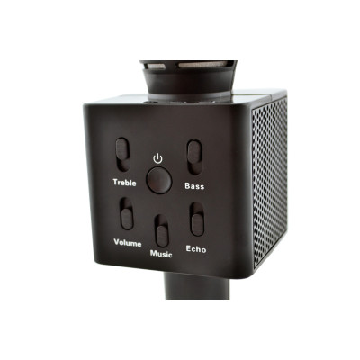 Караоке - микрофон с динамиком Q&J Q7 - 3 Black (hub_np2_0982) Караоке - микрофон с динамиком Q&J Q7 - 3 Black (hub_np2_0982)