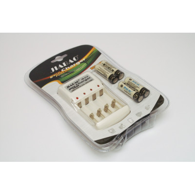 Аккумуляторы Jiabao AA 4 шт и зарядное устройство Jiabao (JB-212 hub_np2_0507)