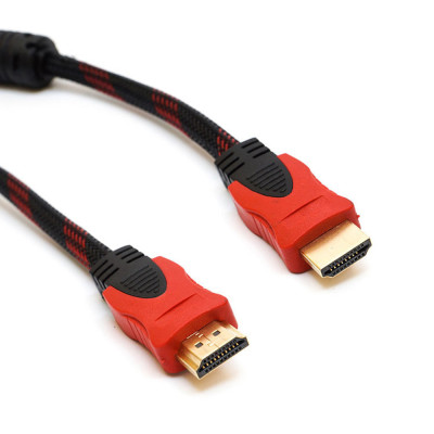 Кабель UKC HDMI - HDMI 1.5m v1.4 Чорний з краном (hub_np2_0418) Кабель UKC HDMI - HDMI 1.5m v1.4 Чорний з краном (hub_np2_0418)