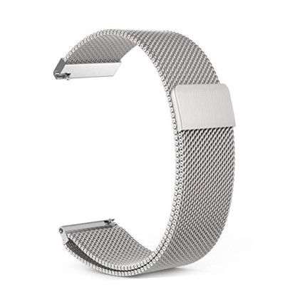 Ремешок BeWatch миланская петля для Xiaomi Amazfit BIP Silver (1010218)