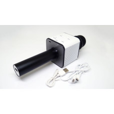 Микрофон-караоке Noisy KTV Q7 с динамиком Черный с белым (3sm_648363804)