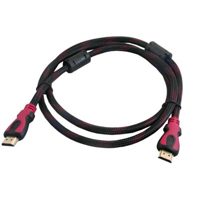 Кабель в обмотці UKC HDMI - mini HDMI 1.5 м Чорний (45400)
