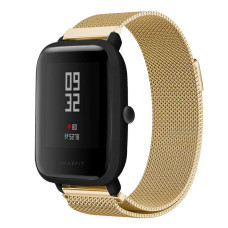 Ремешок BeWatch миланская петля для Xiaomi Amazfit BIP Золото (1010228)