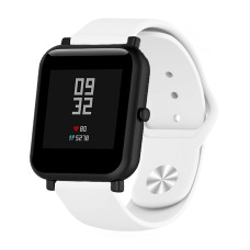 Ремешок BeWatch силиконовый для Xiaomi Amazfit BIP Белый (1010302)