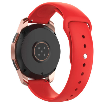 Ремешок BeWatch силиконовый для Samsung Galaxy Watch 42 мм Красный (1010303.2) Ремешок BeWatch силиконовый для Samsung Galaxy Watch 42 мм Красный (1010303.2)