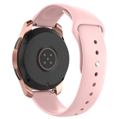 Ремешок BeWatch силиконовый для Samsung Galaxy Watch 42 мм Розовый (1010311.2) Ремешок BeWatch силиконовый для Samsung Galaxy Watch 42 мм Розовый (1010311.2)