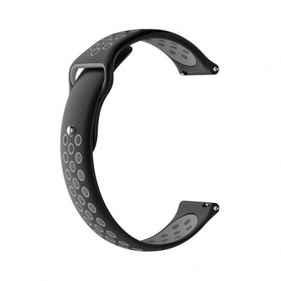 Ремешок BeWatch для смарт-часов Samsung Galaxy Watch 42 мм Black/Gray (1010114.2) Ремешок BeWatch для смарт-часов Samsung Galaxy Watch 42 мм Black/Gray (1010114.2)