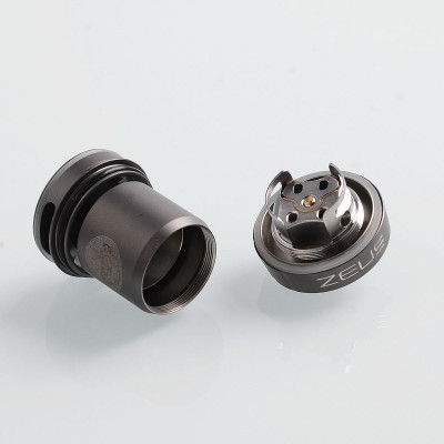 Атомайзер для вейпа Zeus Dual RTA Atomizer Black (am188-hbr) Атомайзер для вейпа Zeus Dual RTA Atomizer Black (am188-hbr)