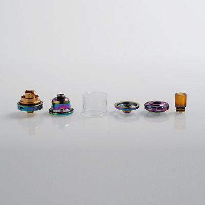 Атомайзер ATVS Manta MTL RTA 24mm 2ml/3ml Rainbow (am196-hbr)