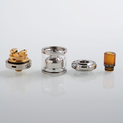 Атомайзер ATVS Manta MTL RTA 24мм 2ml/3ml Silver (am195-hbr) Атомайзер ATVS Manta MTL RTA 24мм 2ml/3ml Silver (am195-hbr)