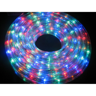 Гирлянда светодиодная Спартак шланг 8 м RGB (004270)