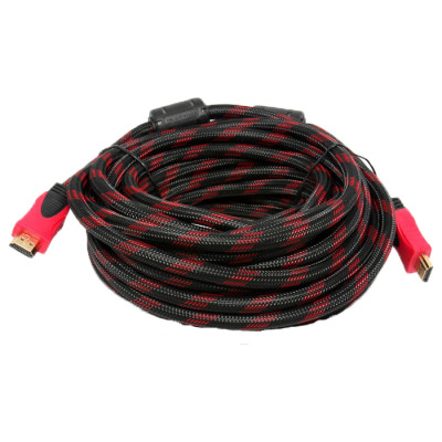 Кабель подовжувач посилений в обмотці Hdmi to Hdmi 10 м 1080p CNV