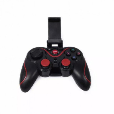 Геймпад беспроводной для смартфона Terios T3 Bluetooth Черный с красным (UFGGBVVC97RH) Геймпад беспроводной для смартфона Terios T3 Bluetooth Черный с красным (UFGGBVVC97RH)