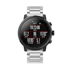 Ремешок BeWatch для Amazfit Stratos / Pace Серебристый (1020405)