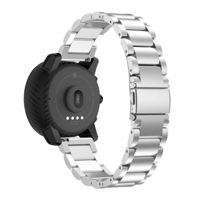 Ремінець BeWatch для Amazfit Stratos / Pace Сріблястий (1020405) Ремінець BeWatch для Amazfit Stratos / Pace Сріблястий (1020405)