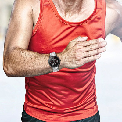 Ремінець BeWatch для Amazfit Stratos / Pace Сріблястий (1020405) Ремінець BeWatch для Amazfit Stratos / Pace Сріблястий (1020405)