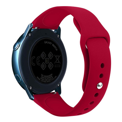 Ремінець BeWatch для Samsung Galaxy watch Active Червоний (1010303) Ремінець BeWatch для Samsung Galaxy watch Active Червоний (1010303)