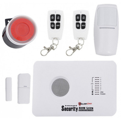 Комплект сигналізації GSM Alarm System G10C modern conect Білий (GGFBVVCYYYD68WJN)