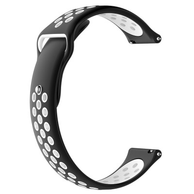 Ремінець силіконовий BeWatch для смарт-годинника Samsung Gear S3 Чорно-Білий (1020112.2) Ремінець силіконовий BeWatch для смарт-годинника Samsung Gear S3 Чорно-Білий (1020112.2)