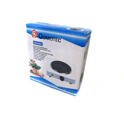 Електроплита Domotec MS-5821 настільна плита Біла Електроплита Domotec MS-5821 настільна плита Біла