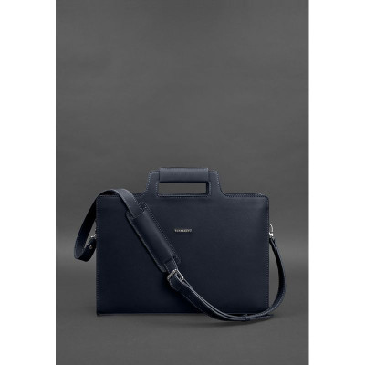 Женская кожаная сумка для ноутбука и документов BlankNote 15 Dark Blue (BN-BAG-36-navy-blue) Женская кожаная сумка для ноутбука и документов BlankNote 15 Dark Blue (BN-BAG-36-navy-blue)