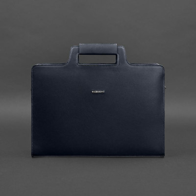 Женская кожаная сумка для ноутбука и документов BlankNote 15 Dark Blue (BN-BAG-36-navy-blue) Женская кожаная сумка для ноутбука и документов BlankNote 15 Dark Blue (BN-BAG-36-navy-blue)