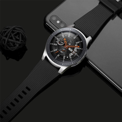 Ремешок BeWatch шириной 22 мм для Samsung Galaxy Watch 46mm \ Gear S3 Черный (1022101) Ремешок BeWatch шириной 22 мм для Samsung Galaxy Watch 46mm \ Gear S3 Черный (1022101)
