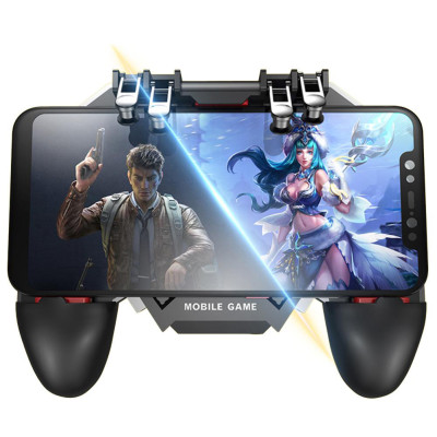 Беспроводной геймпад-триггер для смартфонов 1200 mAh Sandy Union PUBG Mobile AK77 (053) Беспроводной геймпад-триггер для смартфонов 1200 mAh Sandy Union PUBG Mobile AK77 (053)