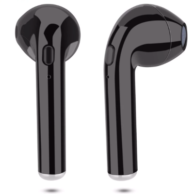 Бездротові навушники Bluetooth i7S TWS з боксом для зарядки Black (au006-hbr) Бездротові навушники Bluetooth i7S TWS з боксом для зарядки Black (au006-hbr)