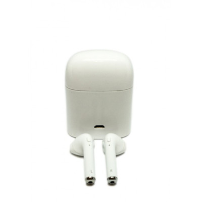 Бездротові навушники Bluetooth i7S TWS з боксом для зарядки White (au007-hbr) Бездротові навушники Bluetooth i7S TWS з боксом для зарядки White (au007-hbr)