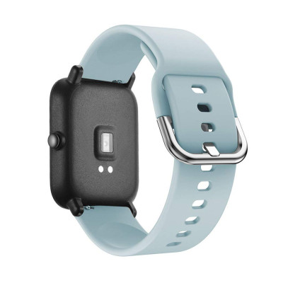 Ремешок BeWatch New силиконовый 20 мм для Xiaomi Amazfit BIP Мятный (1012397) Ремешок BeWatch New силиконовый 20 мм для Xiaomi Amazfit BIP Мятный (1012397)