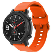 Ремешок BeWatch New силиконовый 20 мм для Xiaomi Amazfit BIP/GTS/GTR 42 mm Оранжевый (1012307)