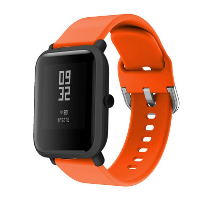 Ремешок BeWatch New силиконовый 20 мм для Xiaomi Amazfit BIP/GTS/GTR 42 mm Оранжевый (1012307) Ремешок BeWatch New силиконовый 20 мм для Xiaomi Amazfit BIP/GTS/GTR 42 mm Оранжевый (1012307)