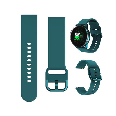 Ремешок BeWatch New 20 мм для Samsung Galaxy Watch 42 мм/Galaxy watch Active/active 2 40 mm Темно-зеленый (1012316) Ремешок BeWatch New 20 мм для Samsung Galaxy Watch 42 мм/Galaxy watch Active/active 2 40 mm Темно-зеленый (1012316)