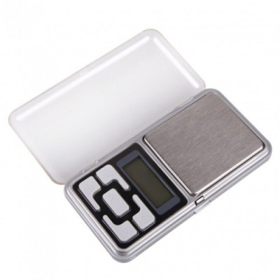 Кишенькові ювелірні електронні ваги до 200 грам Pocket scale Сірий (Jhksg44331) Кишенькові ювелірні електронні ваги до 200 грам Pocket scale Сірий (Jhksg44331)