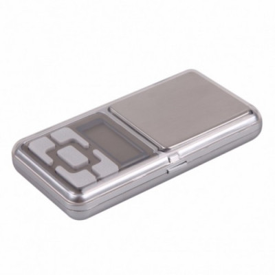 Кишенькові ювелірні електронні ваги до 200 грам Pocket scale Сірий (Jhksg44331) Кишенькові ювелірні електронні ваги до 200 грам Pocket scale Сірий (Jhksg44331)